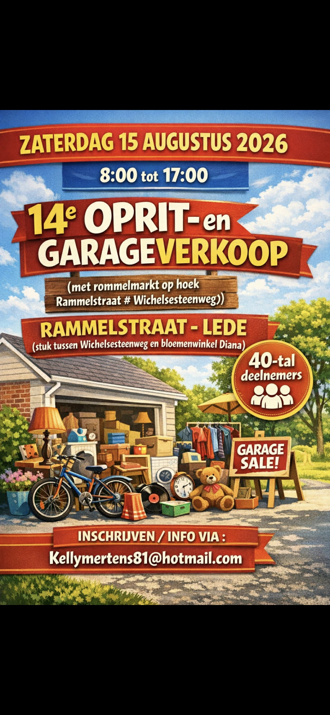 Opritverkoop/ rommelmarkt