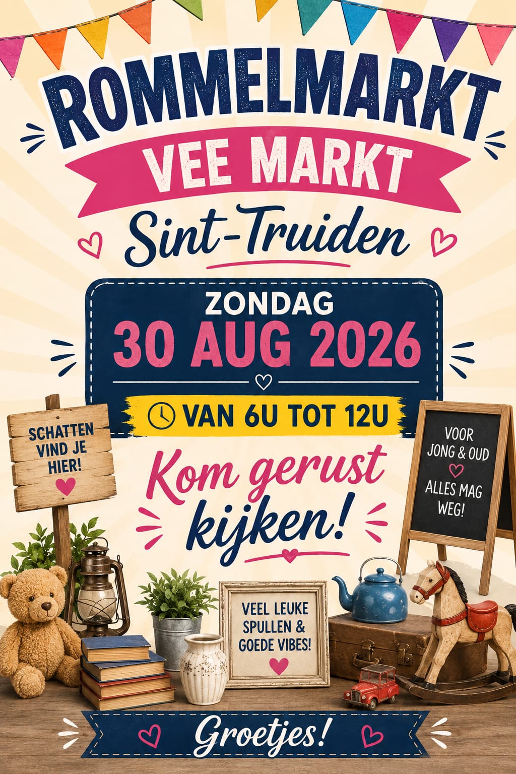 Rommelmarkt Vee Markt Sint-Truiden